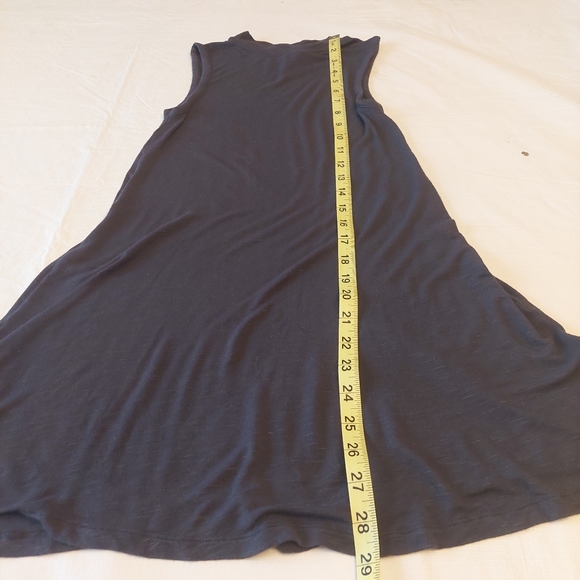Xhilaration Grey Sleeveless Soft Jersey Knit Mini Shift Dress Tunic Size XS - Picture 8 of 9